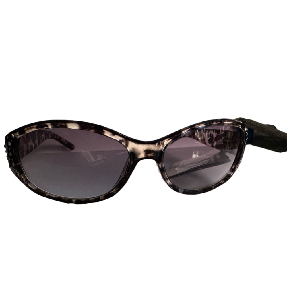 NWT, Foster, Grant, Max Block, Leopard & Crystal sunglasses - Picture 1 of 4